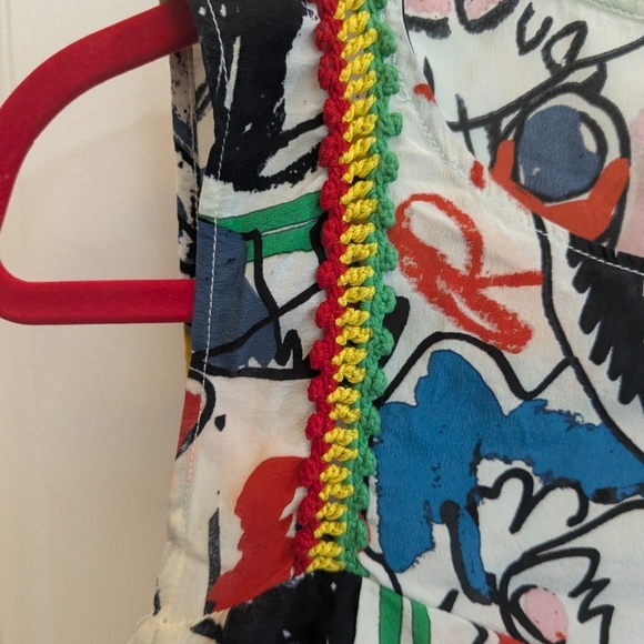 Rachel Comey Printed Abstract Silk Top - Picture 3 of 6